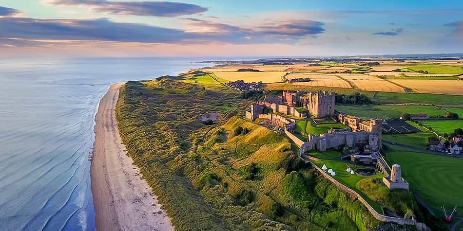 Bamburgh Castle, Northumberland Bamburgh Castle, Northumberland