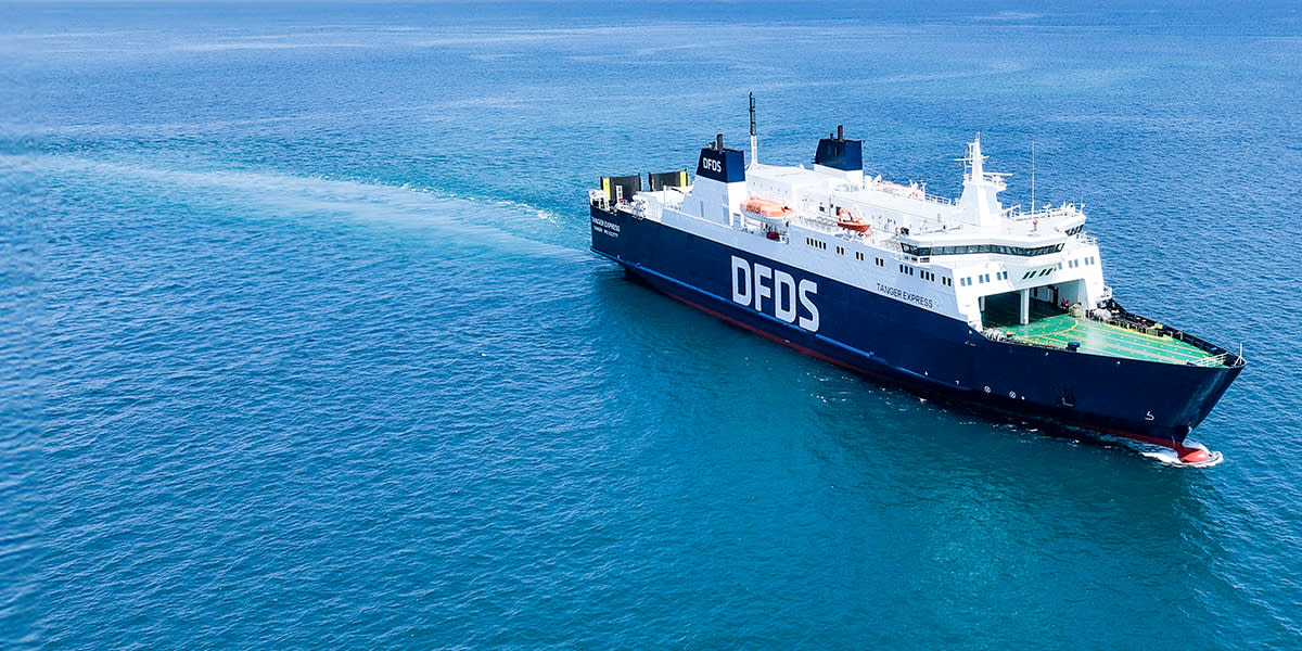 Tanger Express ship sailing Ferry Algeciras Tanger Med
