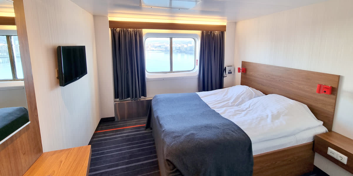 Commodore Class kahyt på Oslobåden