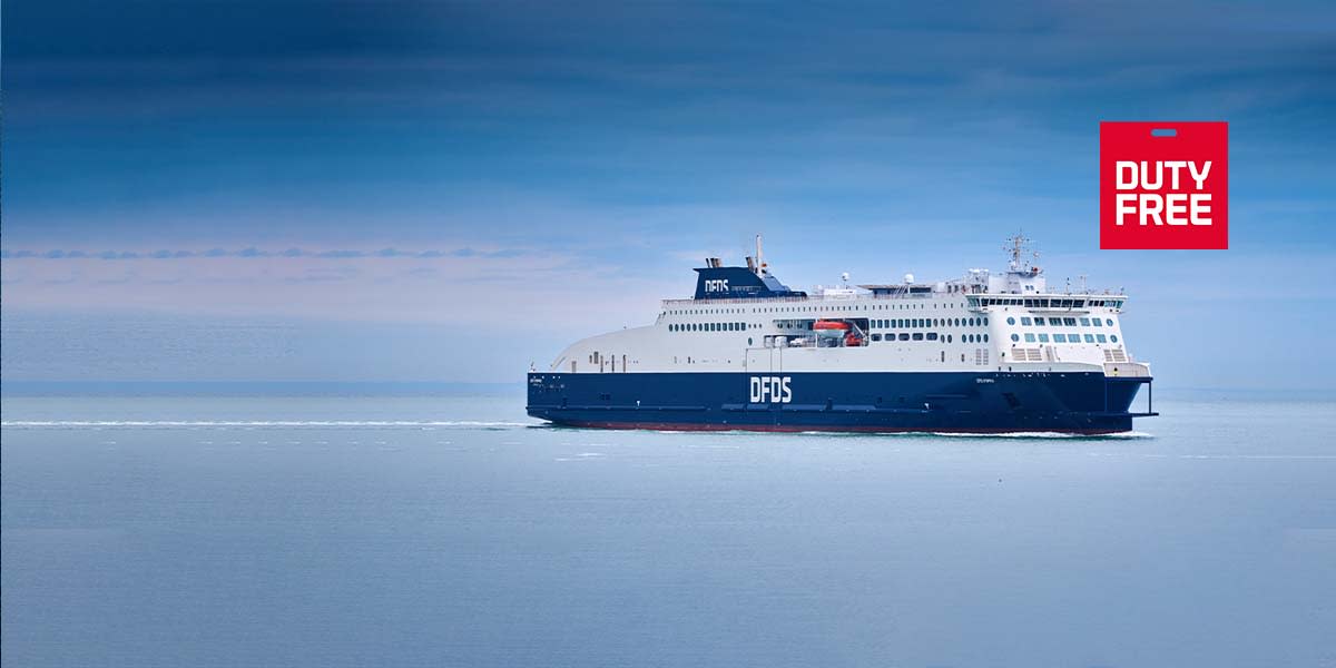 DFDS Cote D-Opal Ship with Duty Free onboard DFDS Cote D-Opale Ship with Duty Free