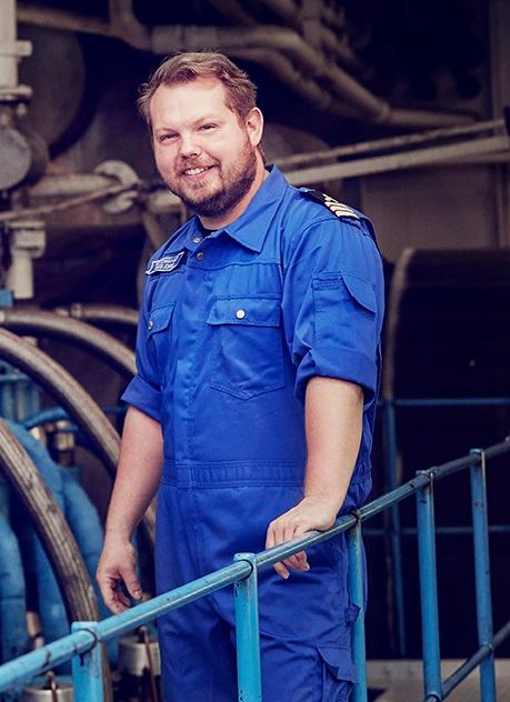 DFDS Engine room Gothenburg DFDS Engine room Gothenburg