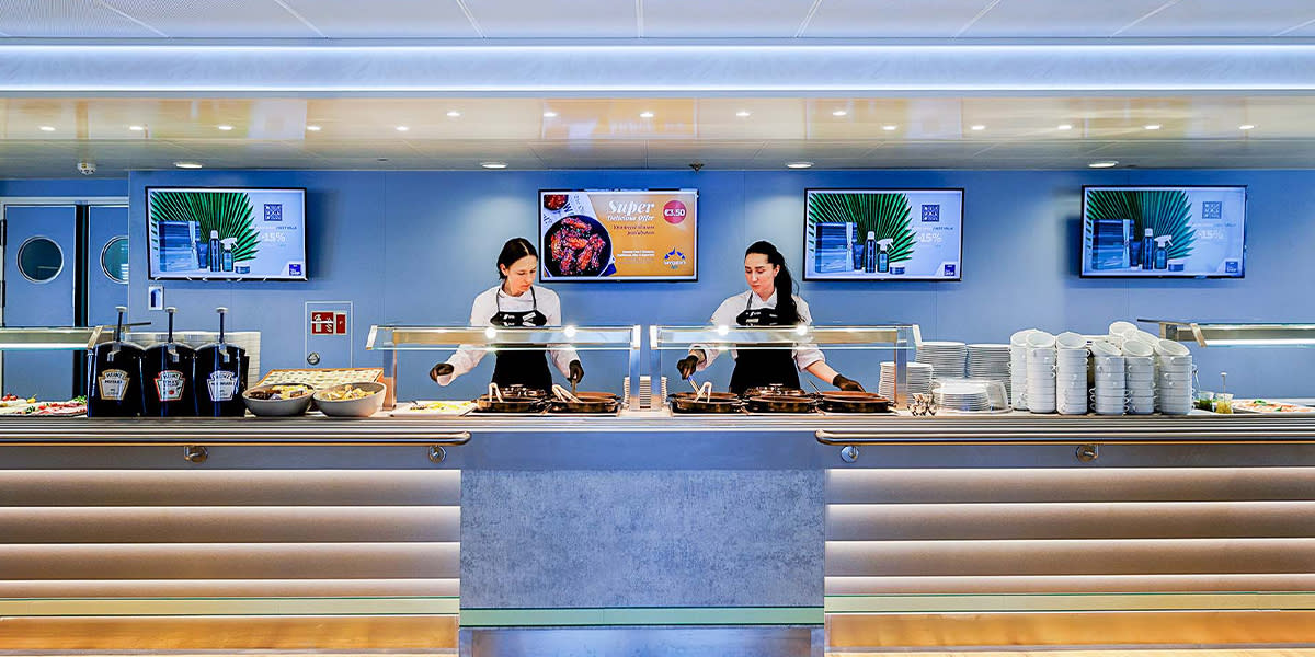 Food onboard 7 Seas