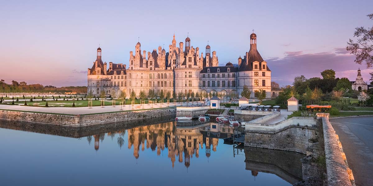 Chateau-Chambord castle in France France Chateau-Chambord