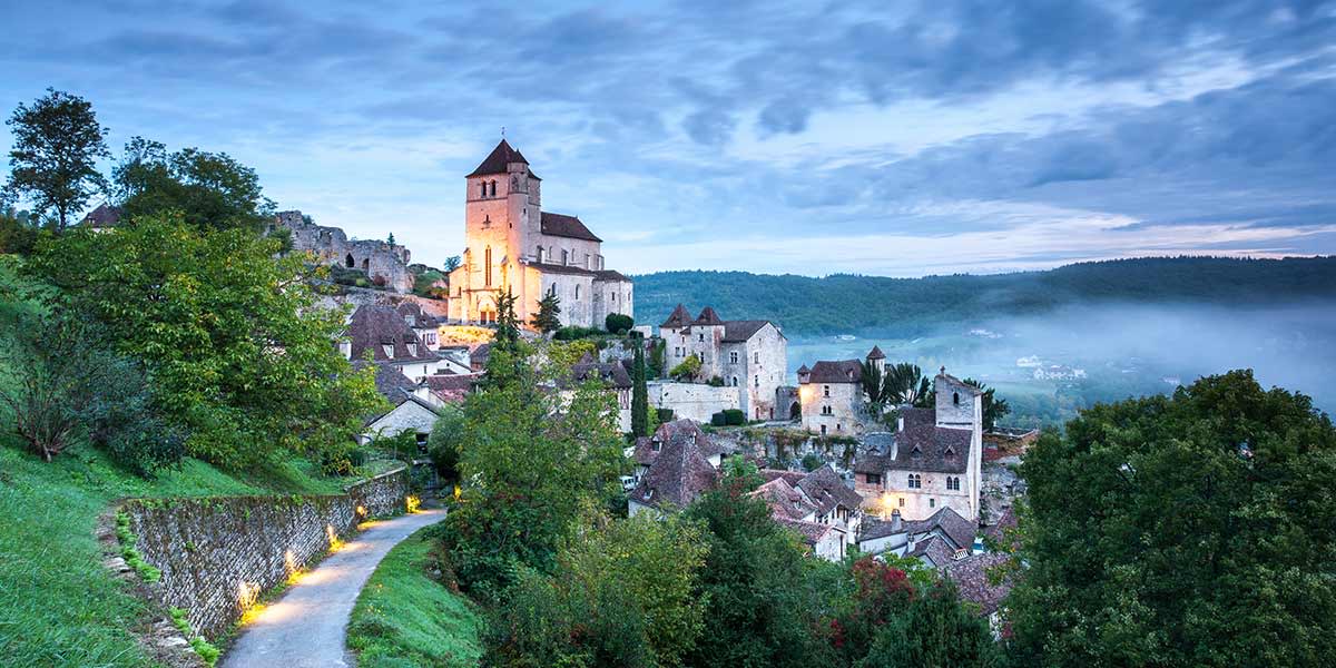 Cirq LaPoppie village in France France St Cirq LaPoppie