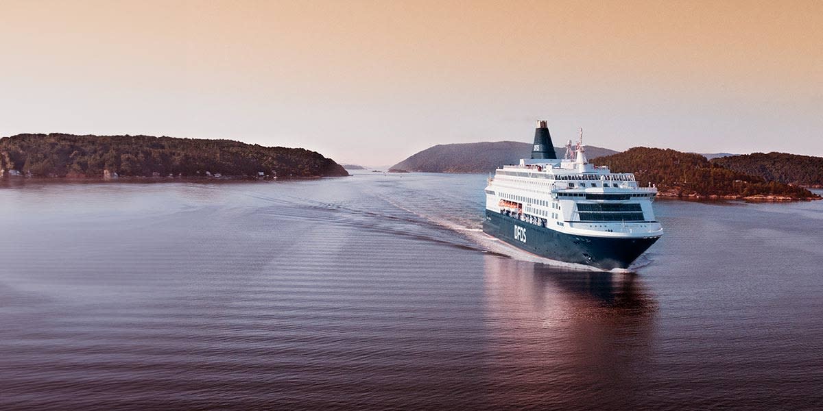 Pearl Seaways i Oslofjorden Pearl Seaways i Oslofjorden