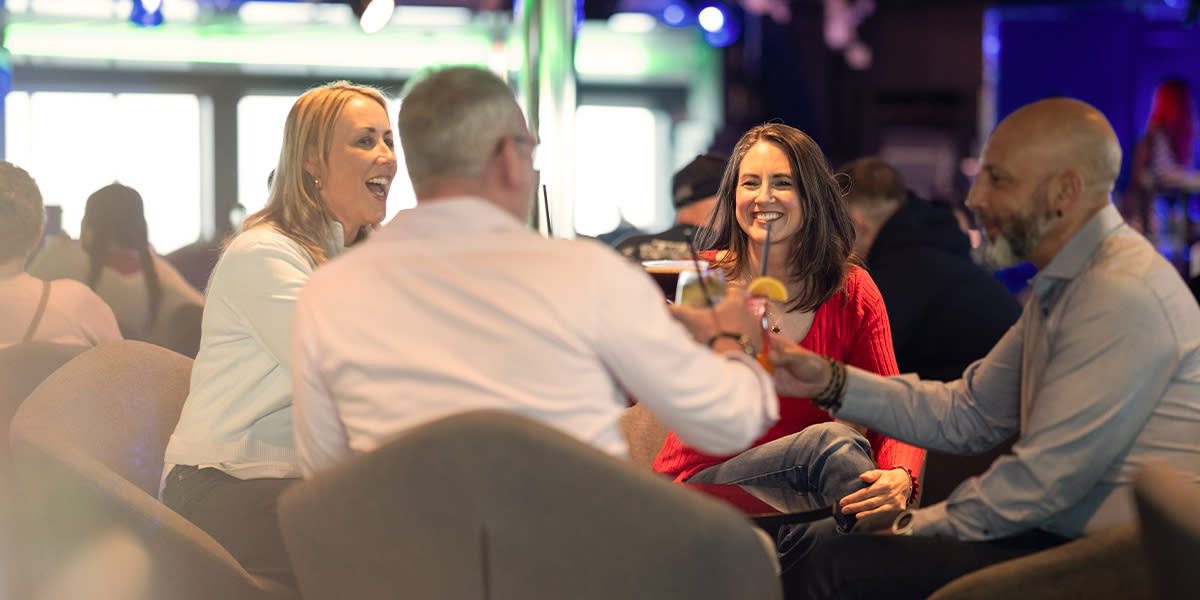 People at the bar on Baltic Routes