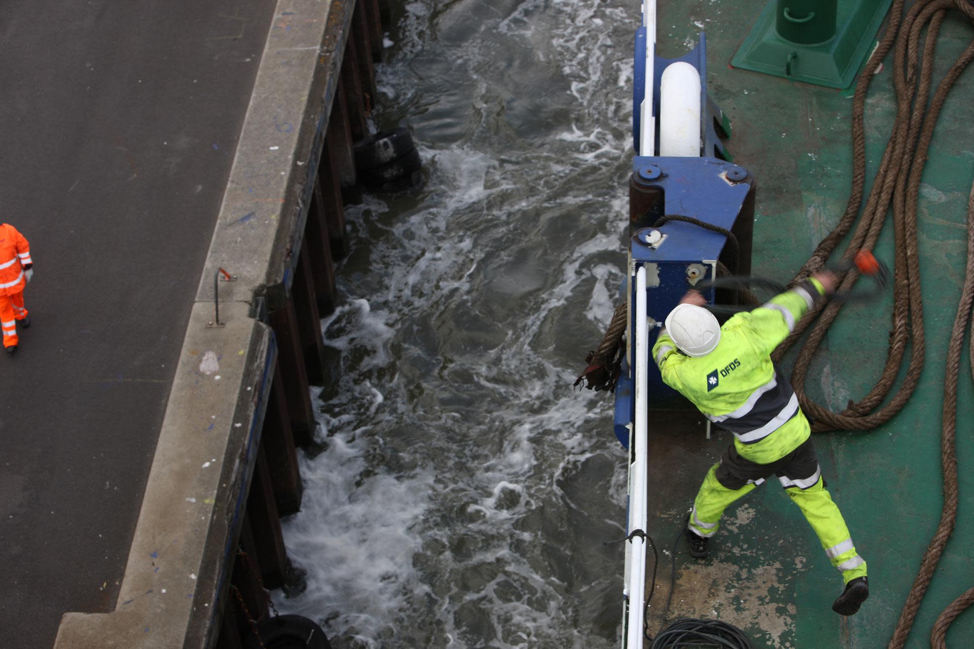 Mooring lines DFDS Mooring lines DFDS