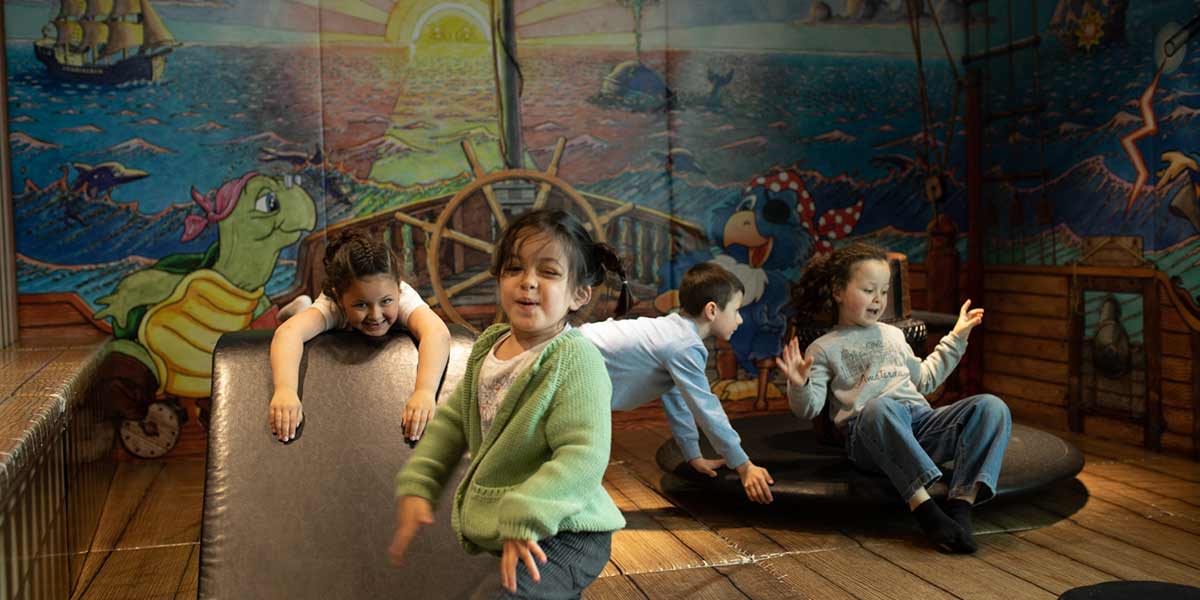Pirates Island kids club onboard Dover-Calais