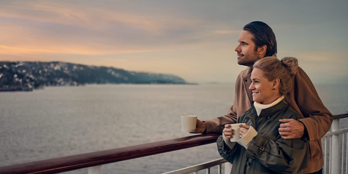 Par på dækket DFDS Par på dækket DFDS