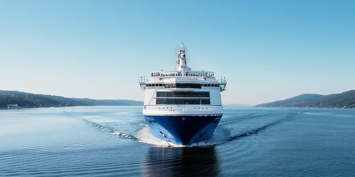 DFDS Pearl Seaways on the sea DFDS Pearl Seaways on the sea