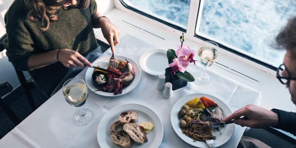 Dinner with a view
