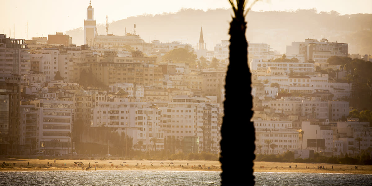 View of Tanger city Tanger Views from the sea