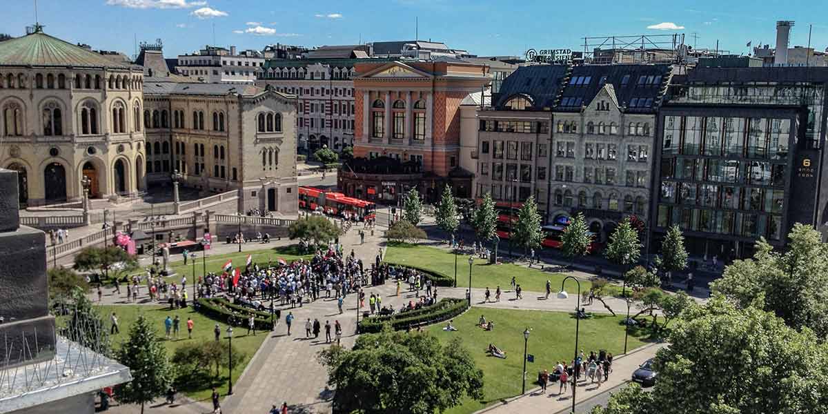 Grøn plads Oslo 