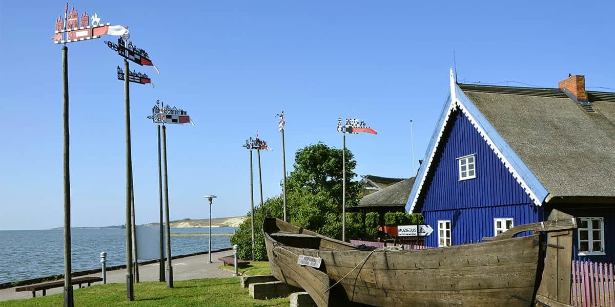 Houses in Nida, Lithuania