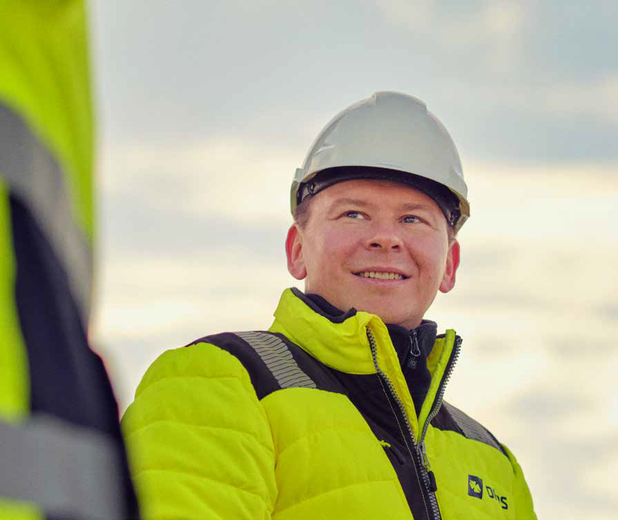 DFDS crew onboard DFDS crew onboard